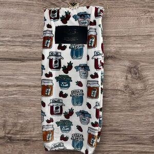 Rachel Roy Red Jam Print Throw 60”x70” NWT